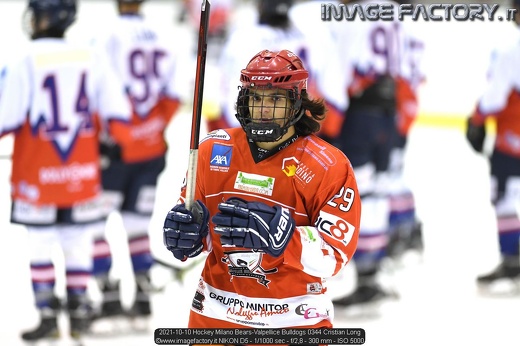 2021-10-10 Hockey Milano Bears-Valpellice Bulldogs 0344 Cristian Long
